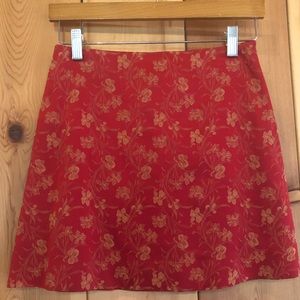 Saks Fifth Avenue Brocade Mini Skirt 2